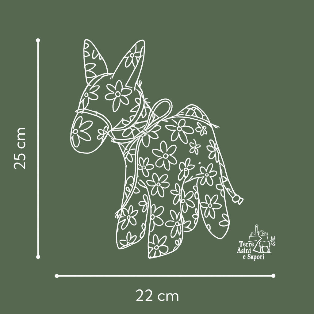 Asinello di Civita in stoffa