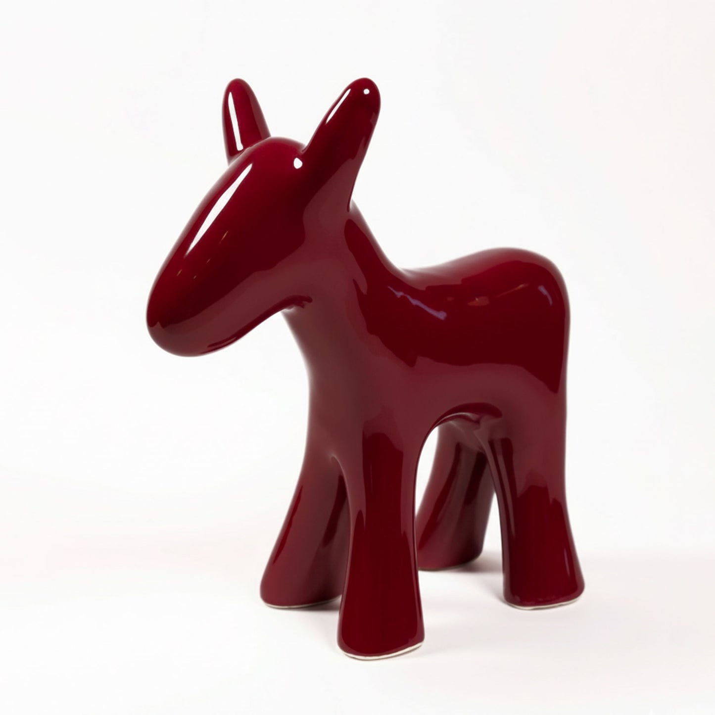 Small ceramic Civita donkey