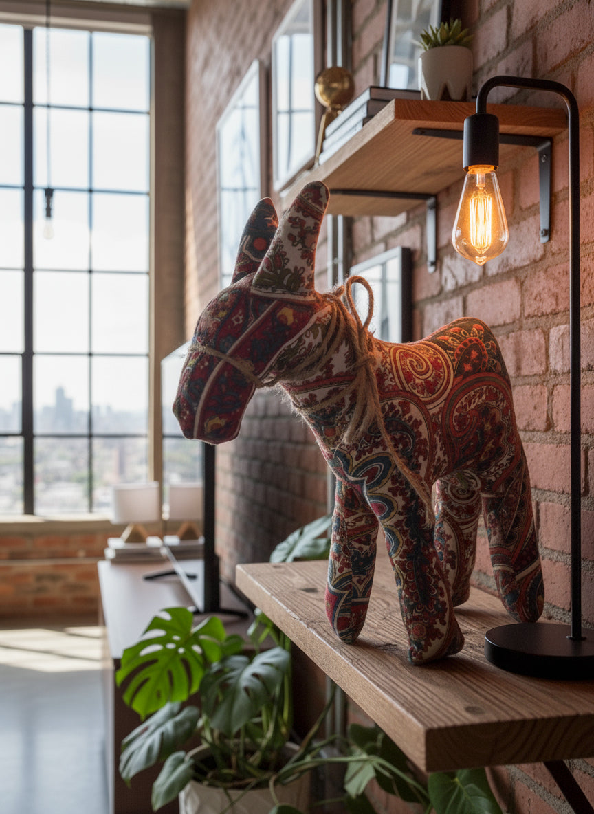 Asinello di Civita in stoffa