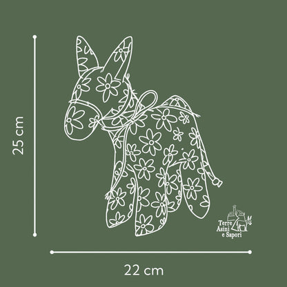 Asinello di Civita in stoffa