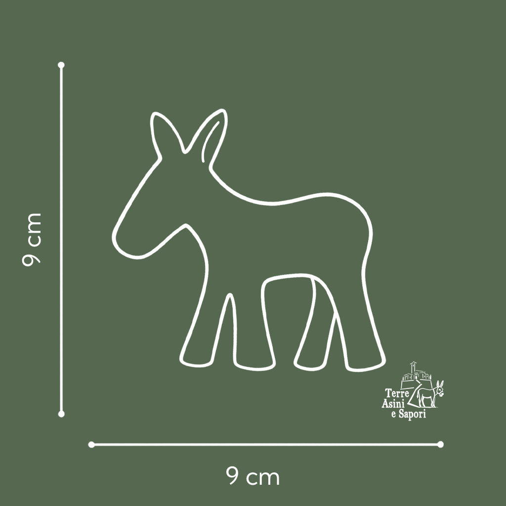 Civita Donkey Cutlery Rest in Ceramic, Set of 6