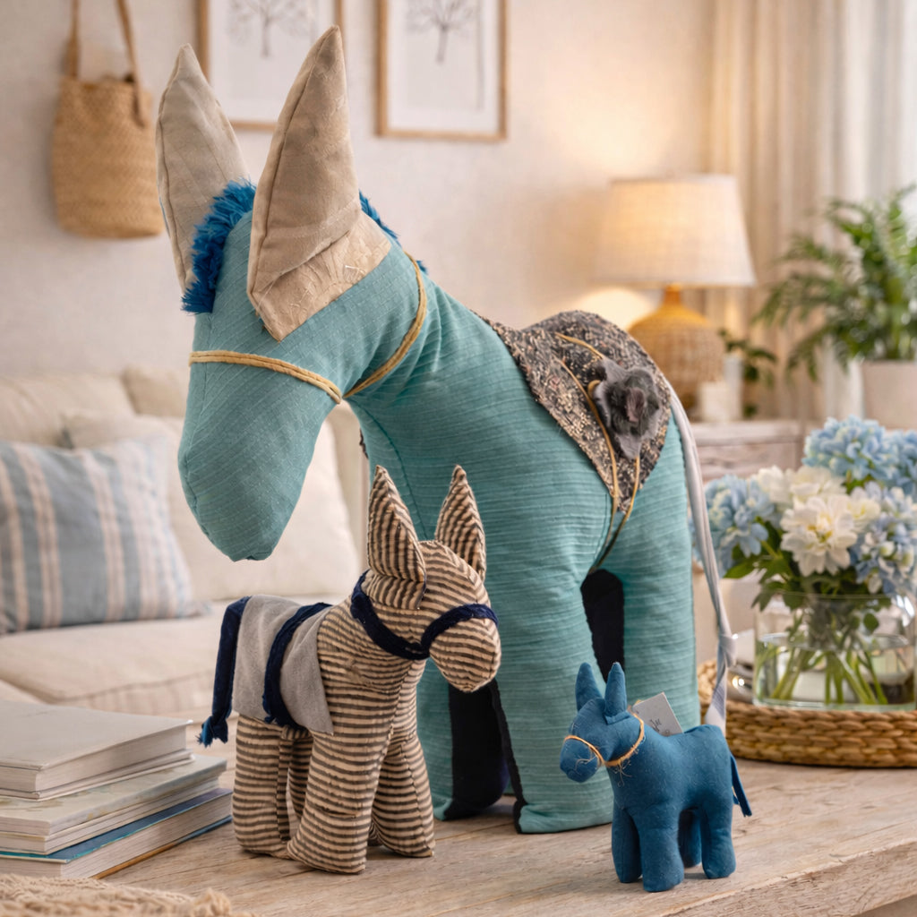 Civita donkey in large cloth