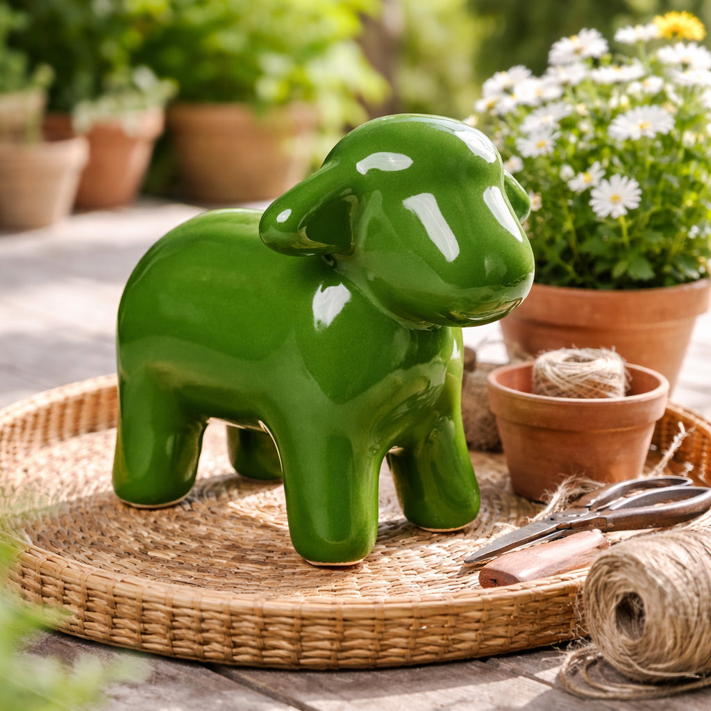 Civita sheep in ceramic