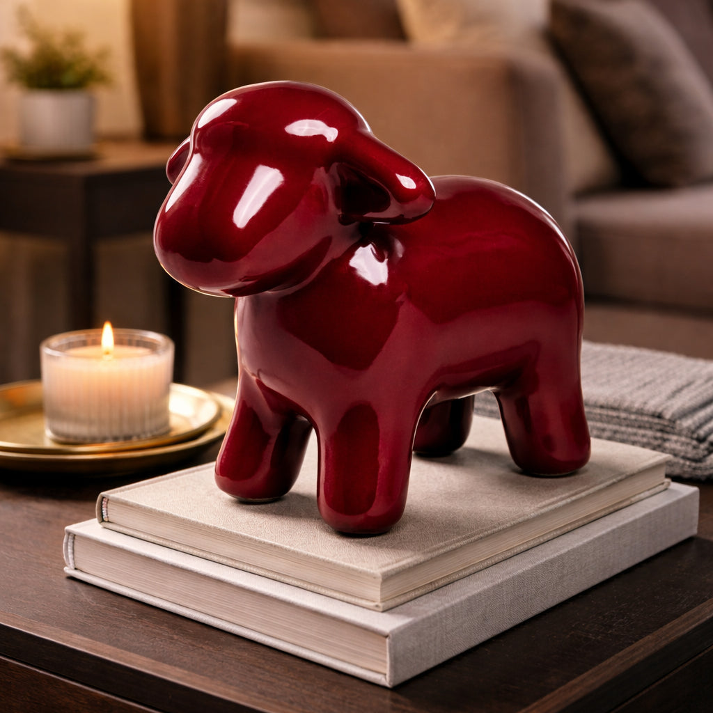 Civita sheep in ceramic