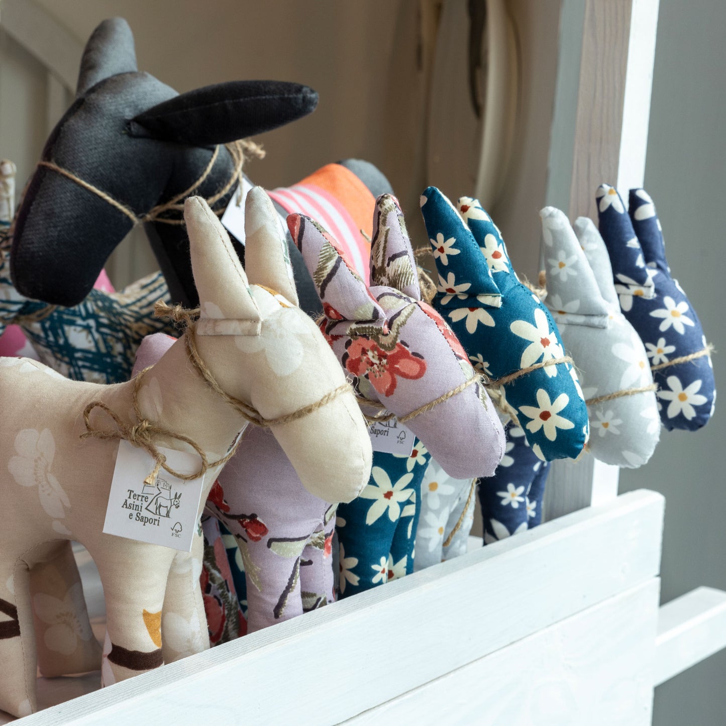 Asinello di Civita in stoffa