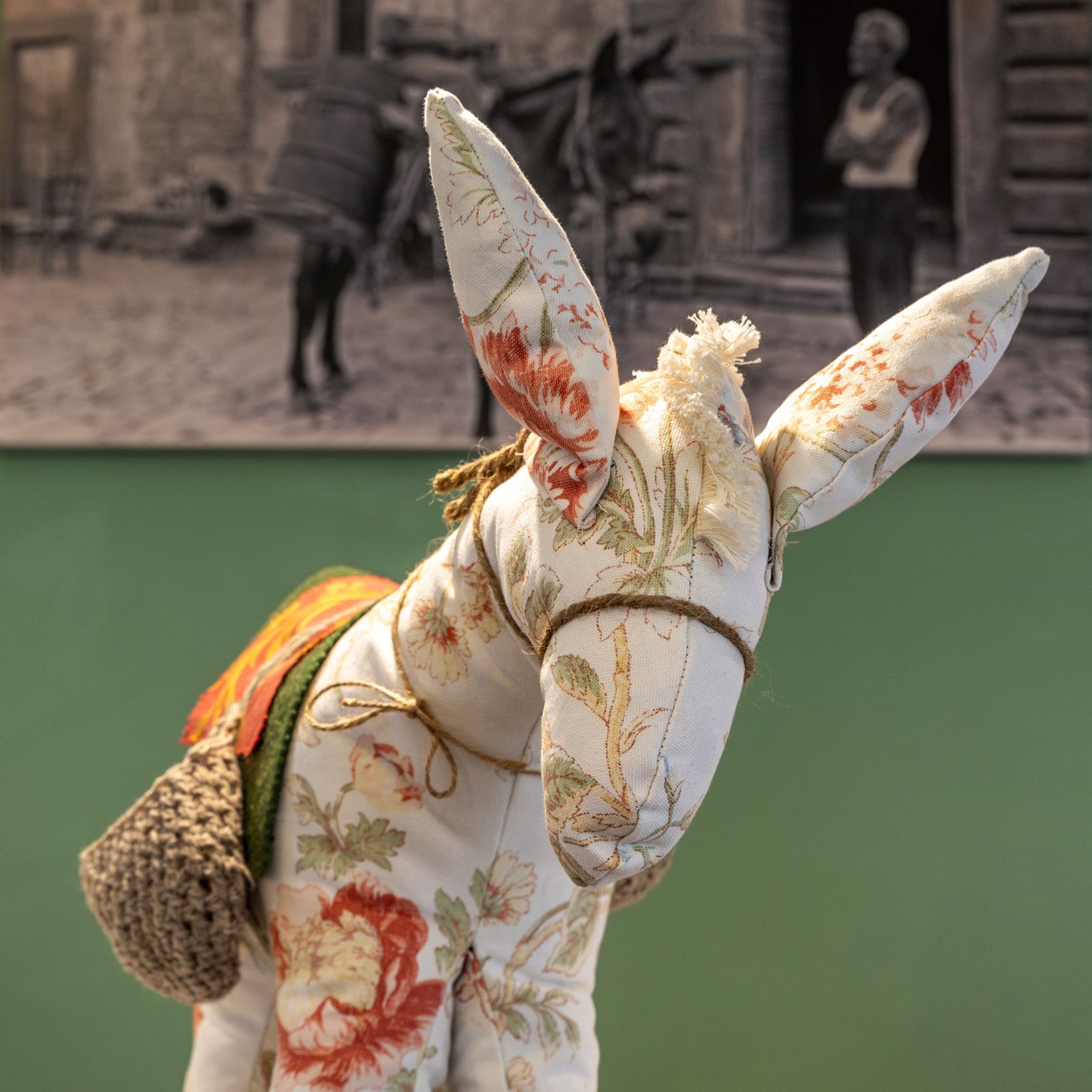 Asinello di Civita in stoffa grande