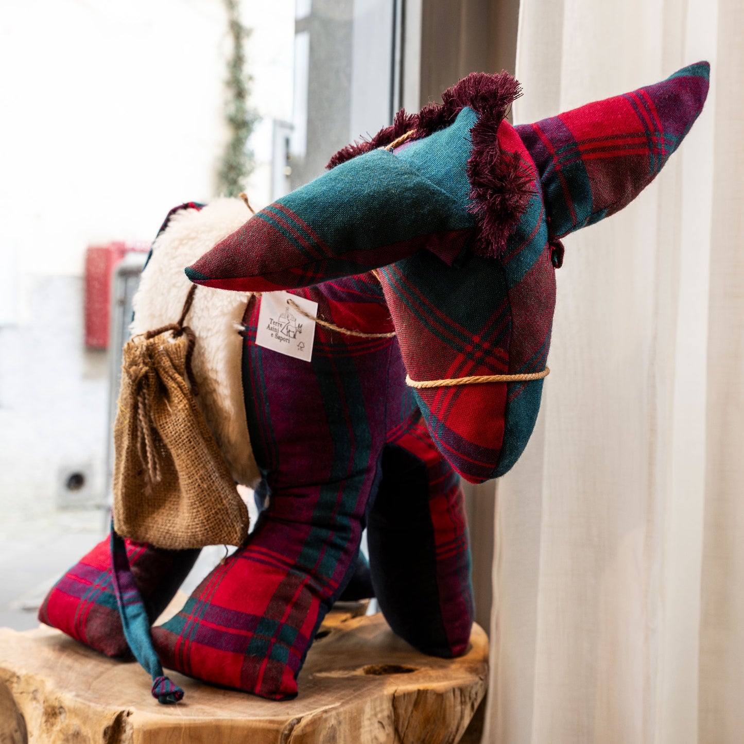 Asinello di Civita in stoffa grande