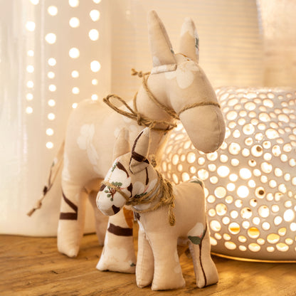 Small Civita donkey in cloth