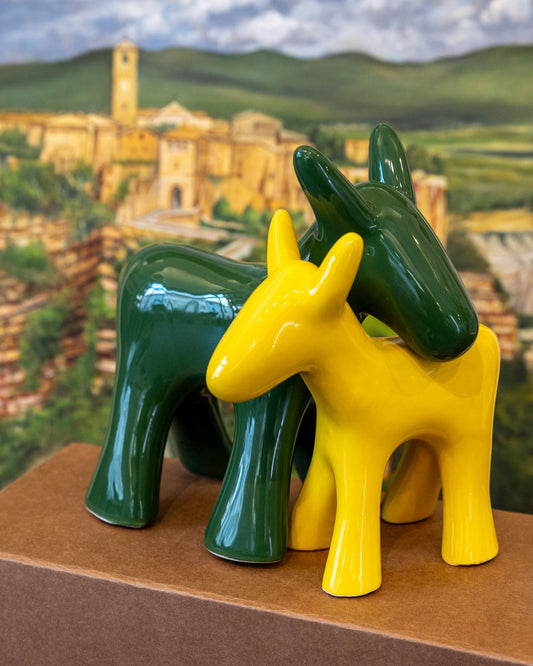 Asinello di Civita in ceramica piccolo