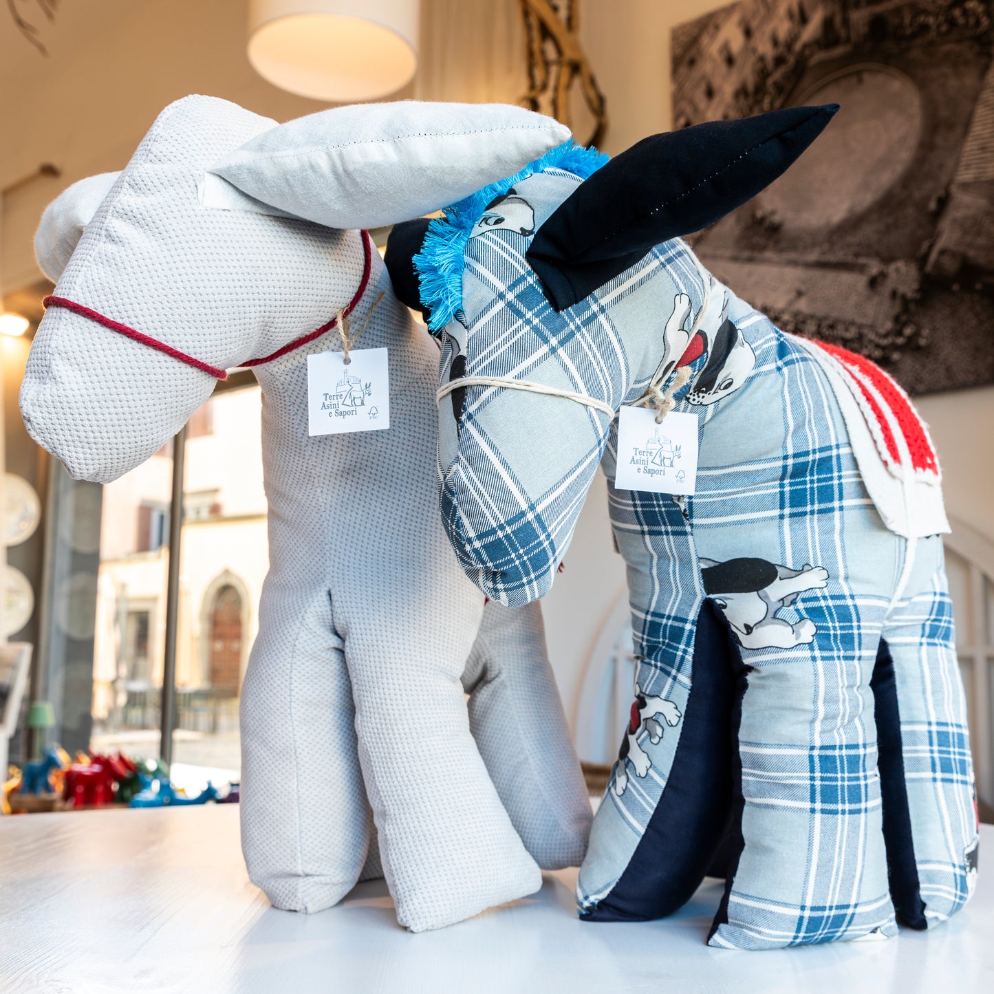 Asinello di Civita in stoffa grande