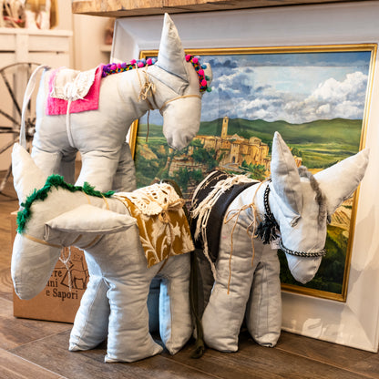 Asinello di Civita in stoffa grande