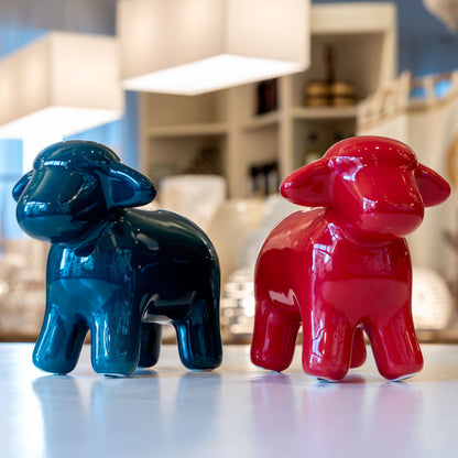 Pecorella di Civita di Bagnoregio in ceramica