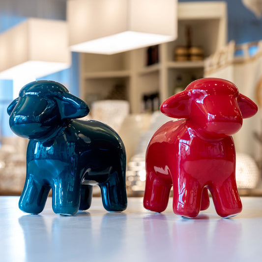 Ceramic sheep from Civita di Bagnoregio