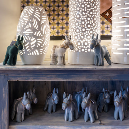 Small Civita donkey in cloth