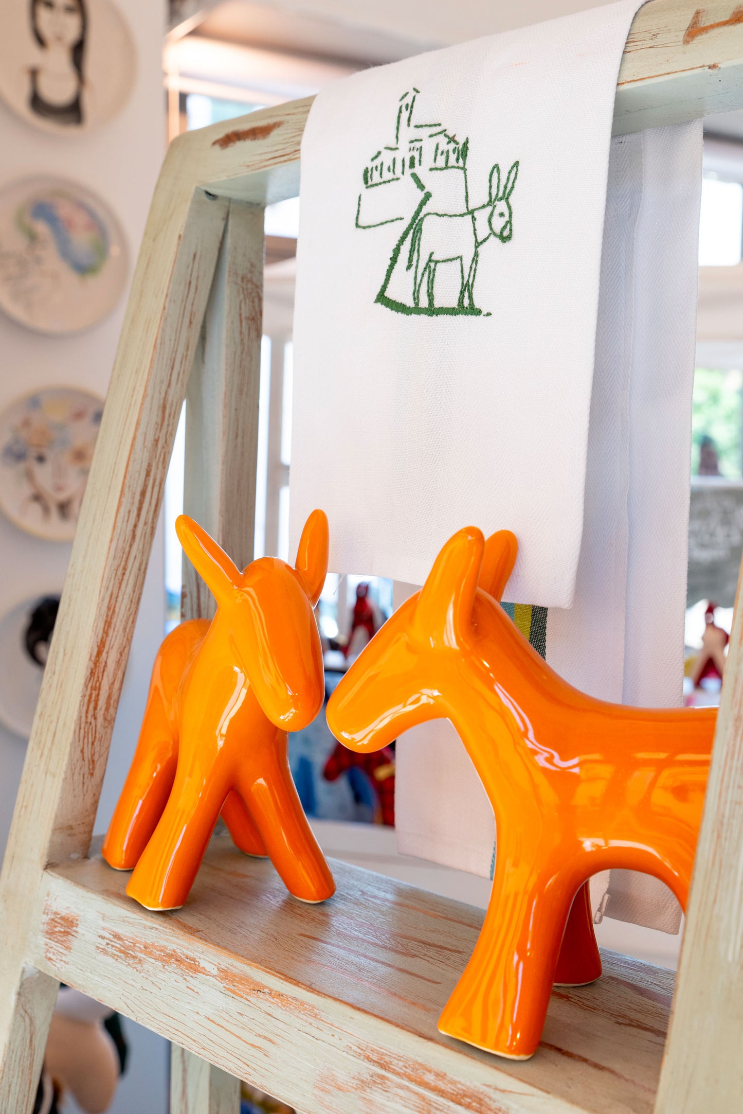 Asinello di Civita in ceramica