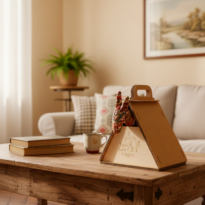 Asinello di Civita in stoffa con stalla Terre Asini e Sapori