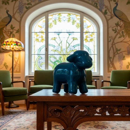 Pecorella di Civita di Bagnoregio in ceramica