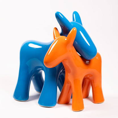 Asinello di Civita in ceramica piccolo