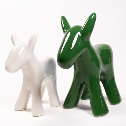 Asinello di Civita in ceramica