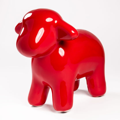 Civita sheep in ceramic